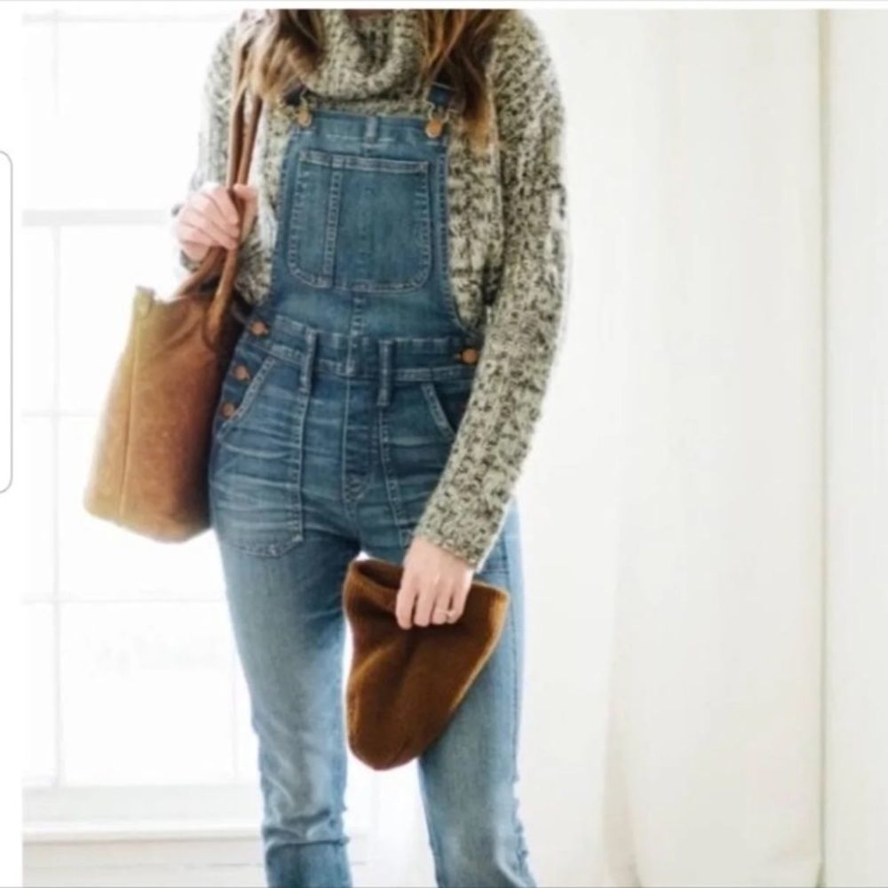 Madewell high waisted overalls XS